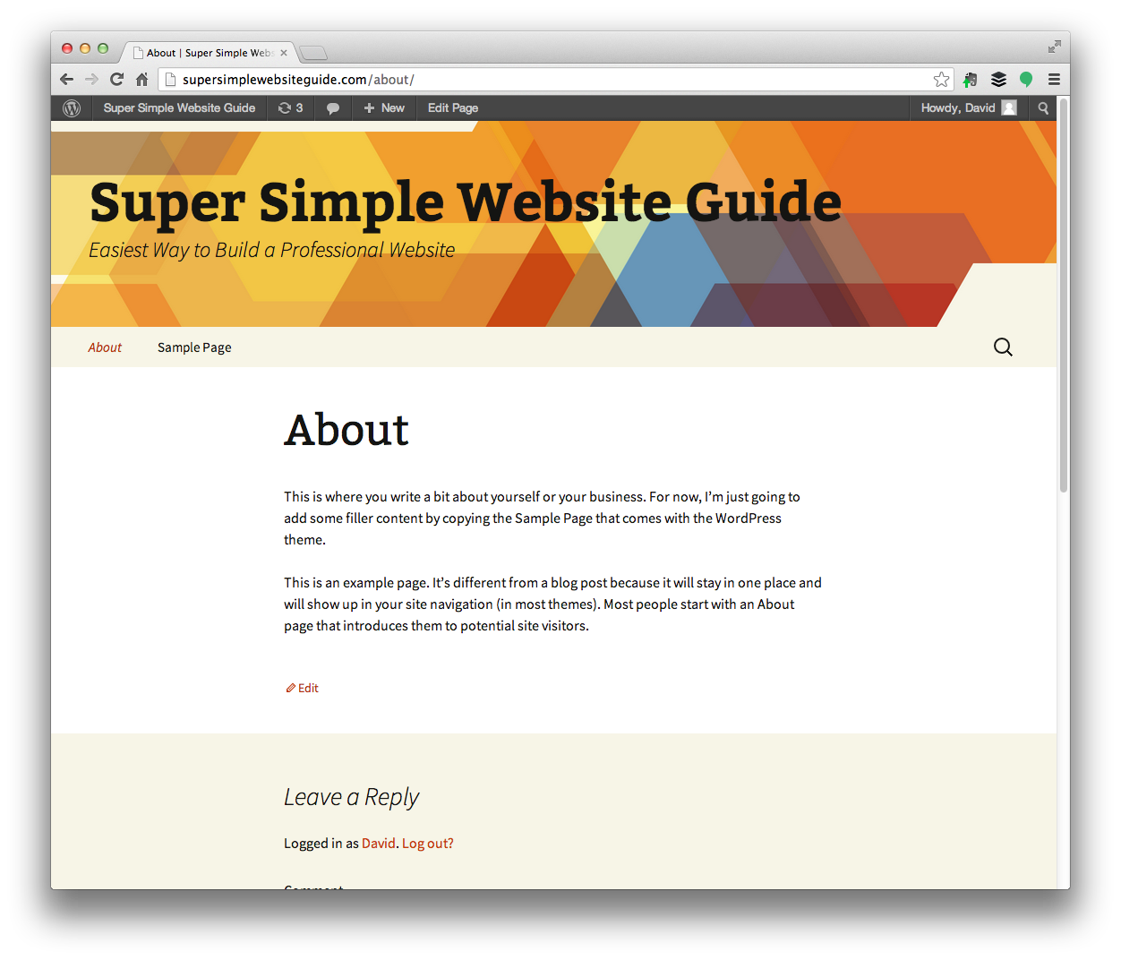 How To Add Pages And Posts To Your WordPress Website SuperSimpl
