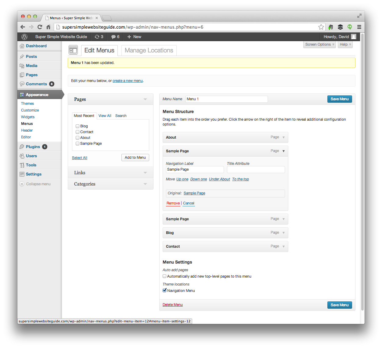 how to add pages in wordpress website